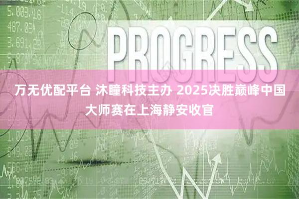 万无优配平台 沐瞳科技主办 2025决胜巅峰中国大师赛在上海静安收官